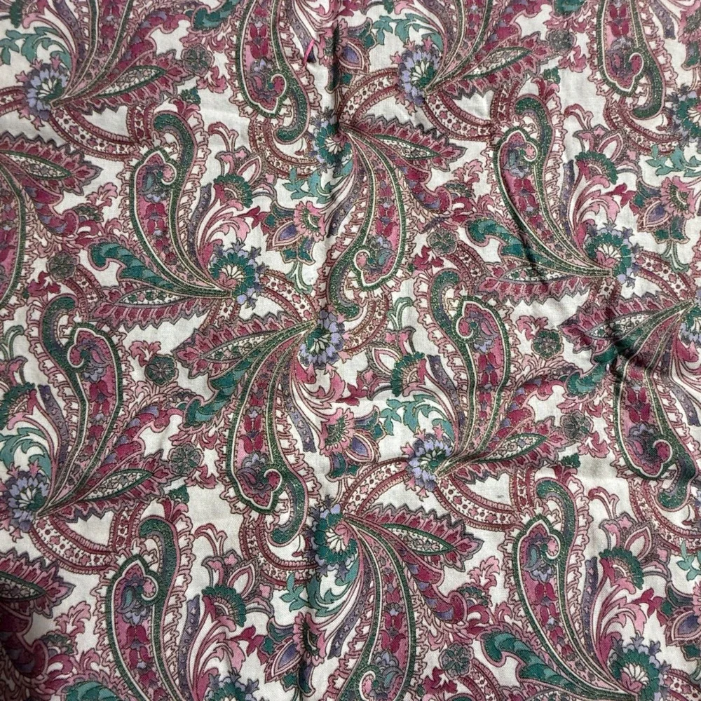 Firehouse Quilts Pink Red Patchwork Paisley Grandmacore